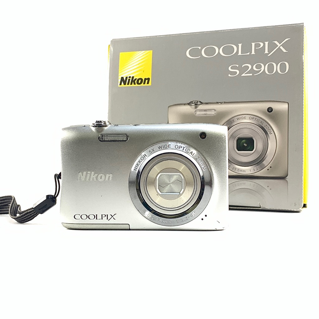 [HOT] Máy ảnh Nikon Coolpix S2900(A100) bạc fullbox