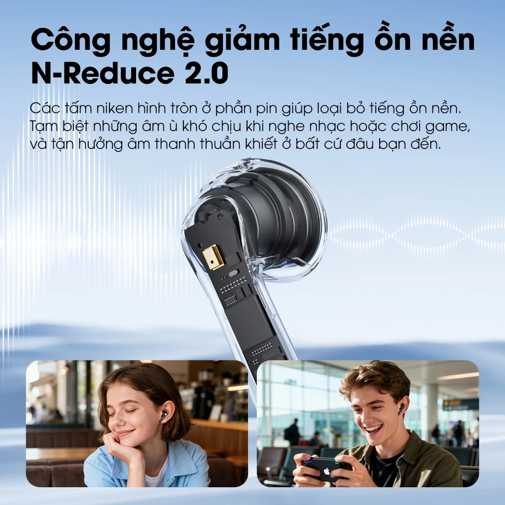 Tai Nghe Bluetooth True Wireless SoundPEATS Air6 HS - Bảo Hành 12 Tháng Chính Hãng Đổi Trả 15 Ngày | BigBuy360 - bigbuy360.vn