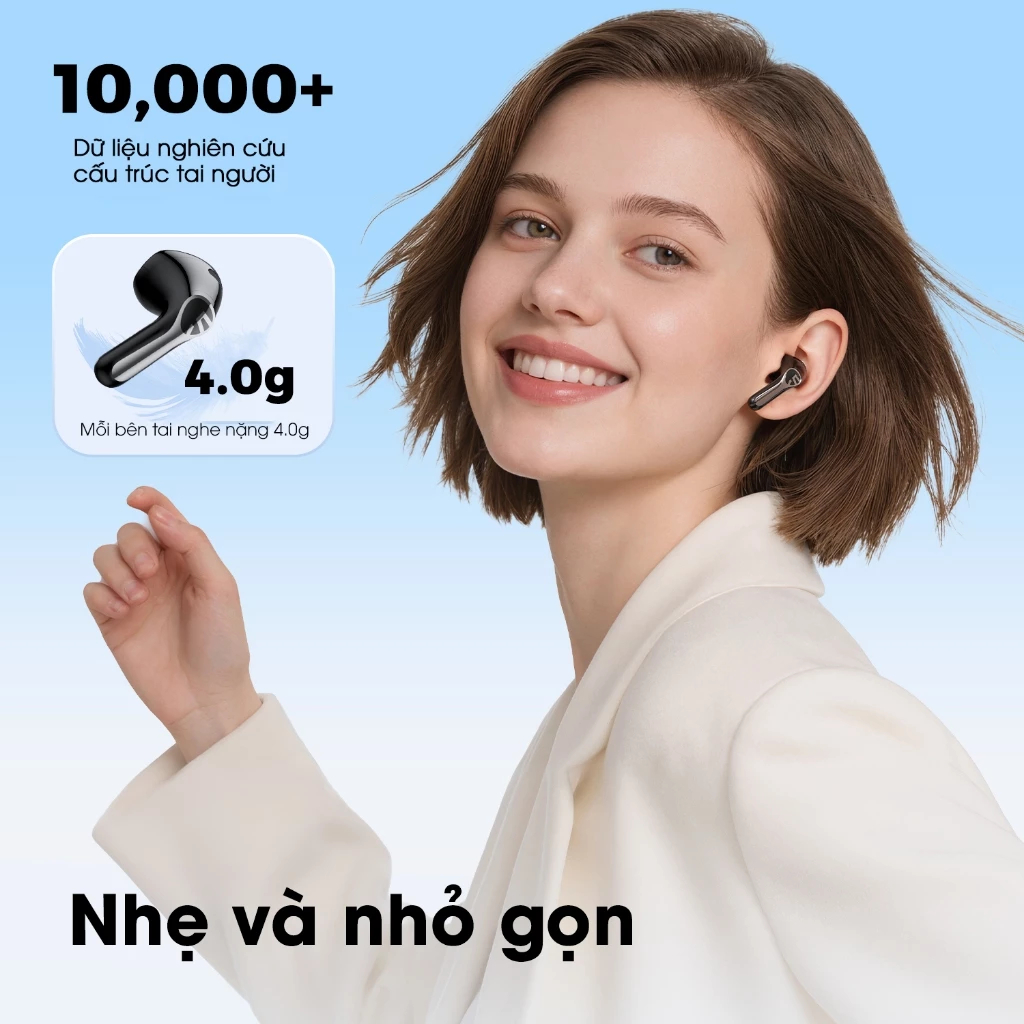 Tai Nghe Bluetooth True Wireless SoundPEATS Air6 HS - Bảo Hành 12 Tháng Chính Hãng Đổi Trả 15 Ngày | BigBuy360 - bigbuy360.vn