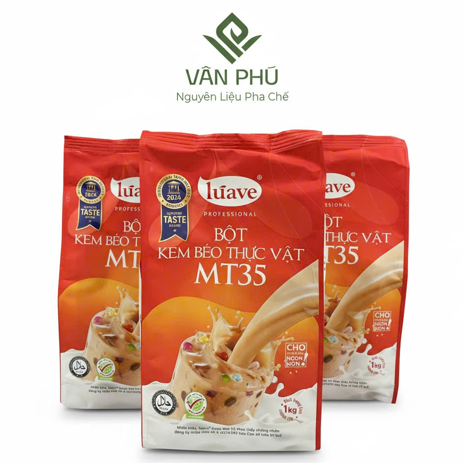 Bột Kem Béo MT35 Luave 1kg - Bột Kem Béo Pha Trà Sữa, Béo Thanh, Thơm Trà