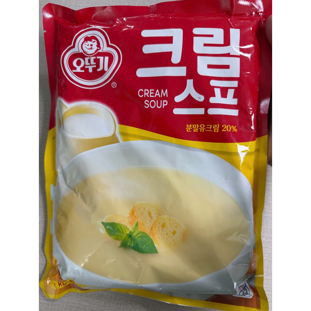 Bột Súp Kem Ottogi Hàn Quốc 1kg 오뚜기 크림스프 – Bột Súp Kem Pha Nấu Tiện Lợi