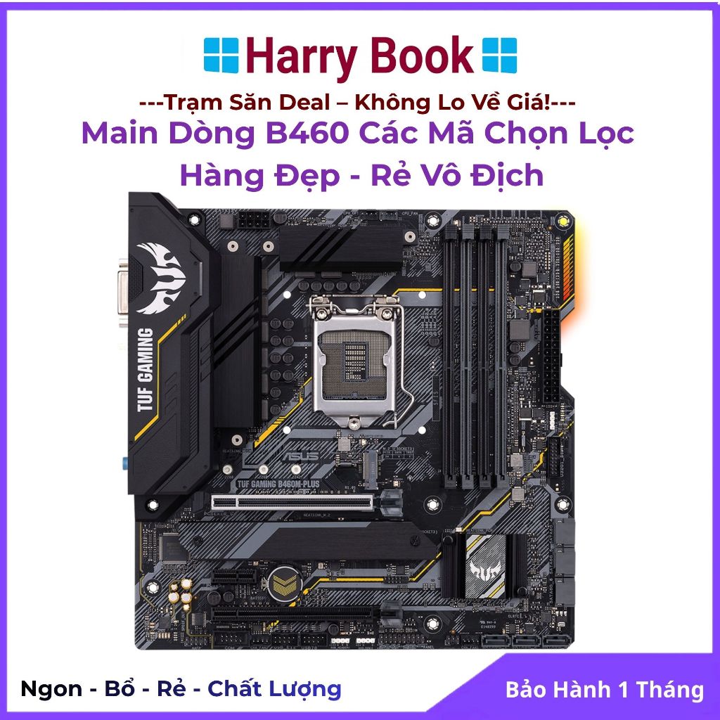 Mainboard B460 Đẹp Likenew 99% Các Hãng Gigabyte, Asus, MSI, Colorful | Bo Mạch Chủ B460M Hàng Tuyển