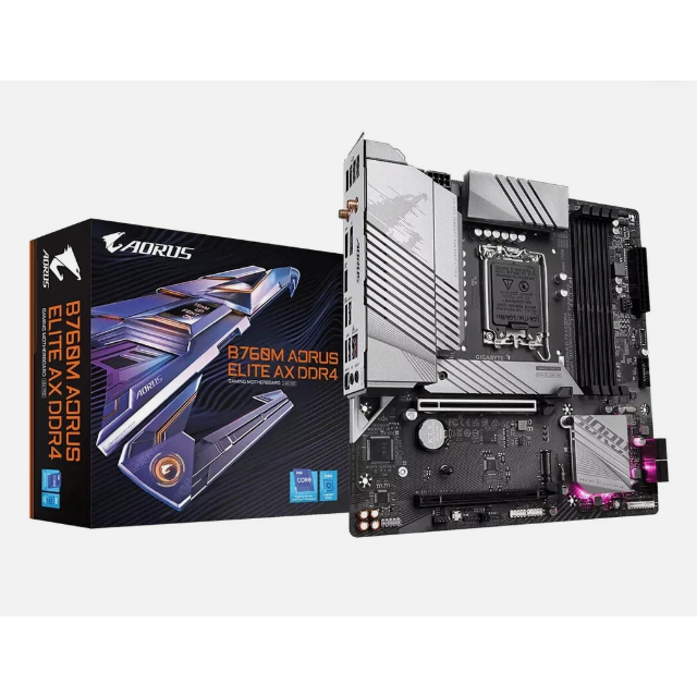 [Hàng Đã Qua Sử Dụng] Mainboard Gigabyte B760M Aorus Elite AX DDR4