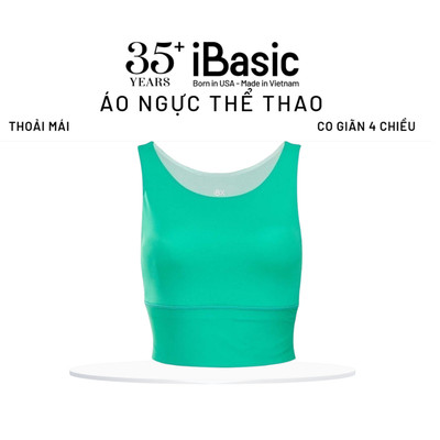 Áo ngực thể thao iBasic lưng cut - out pickleball IBXW004T