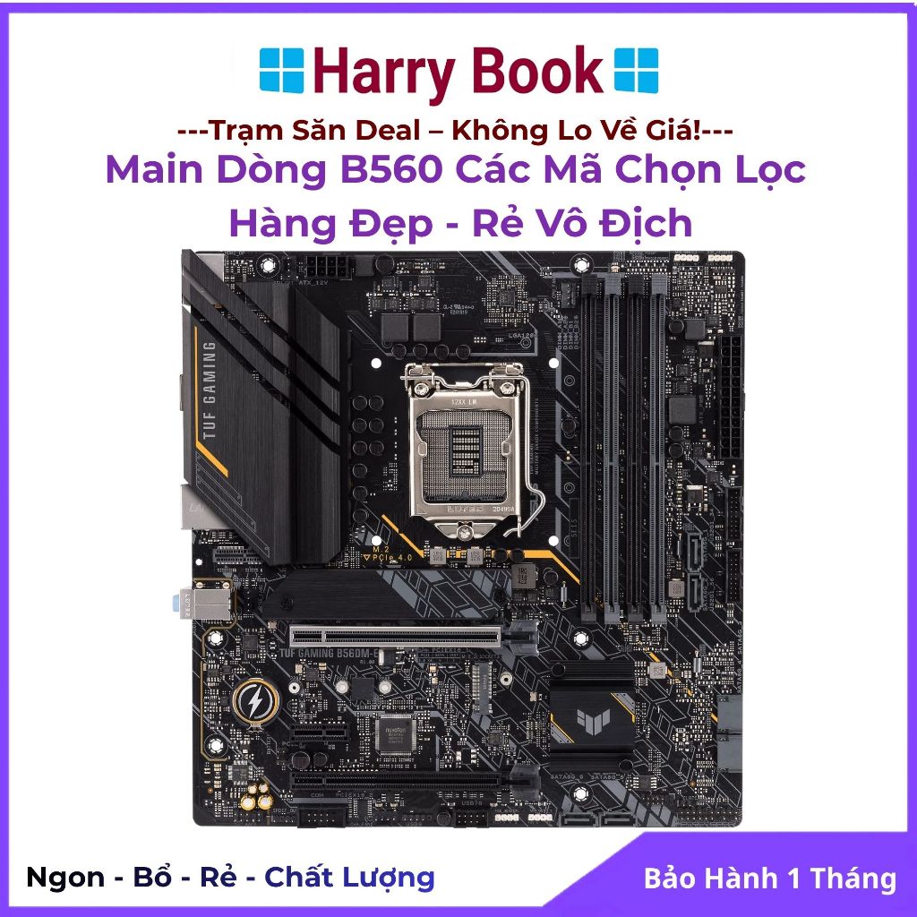 Mainboard B560 Đẹp Likenew 99% Các Hãng Gigabyte, Asus, MSI, Colorful | Bo Mạch Chủ B560M Hàng Tuyển