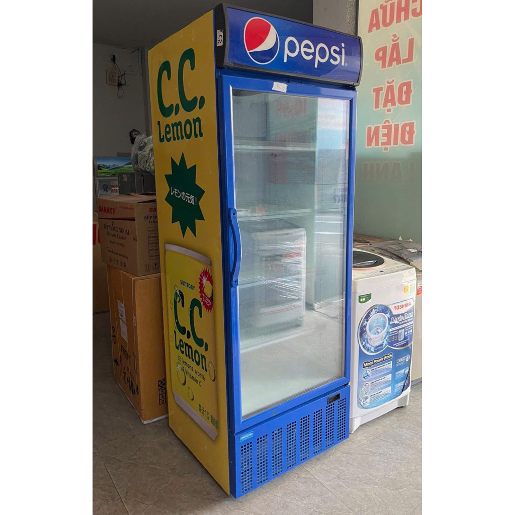 XẢ KHO Thanh lý tủ mát Pepsi 625 lít Đã qua sử dụng nguyên zin. Chỉ giao HCM & lân cận chat trước kh