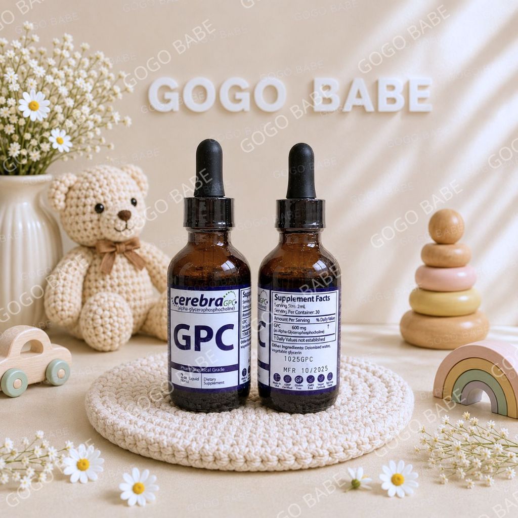 [ Hàng Mỹ ] Cerebra GPC Nutrasal - Bổ não, Dẫn Truyền Não, Cải Thiện Chức Năng Não