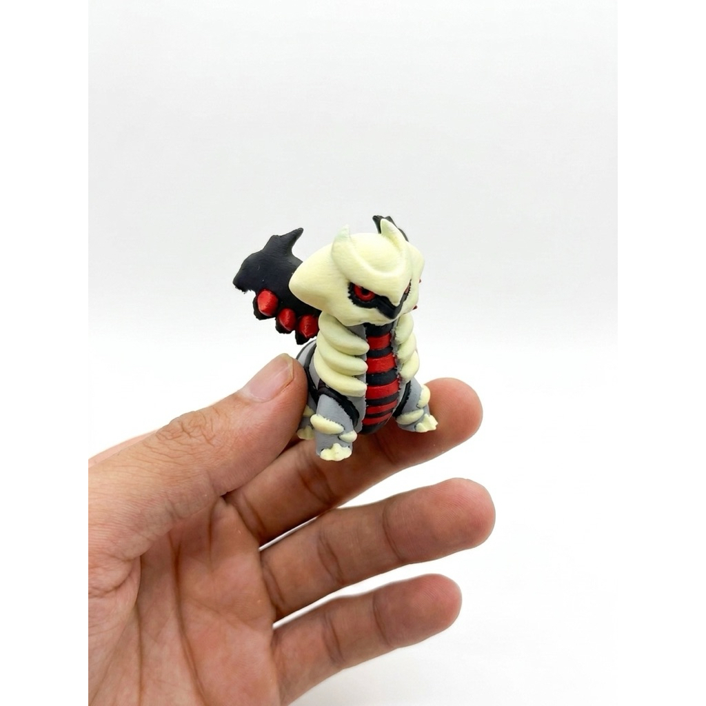 Pokemon Chibi Giratina | IN3D Đồ Chơi Móc Khoá | Mô Hình Quân Sự
