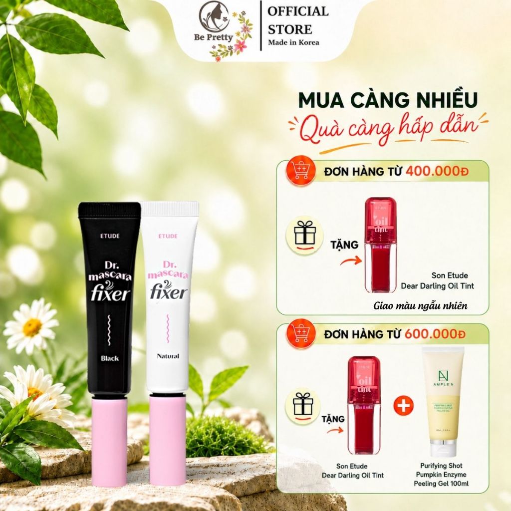 [Date 2029] Mascara cố định mi cong ETUDE Dr. Mascara Fixer 6g