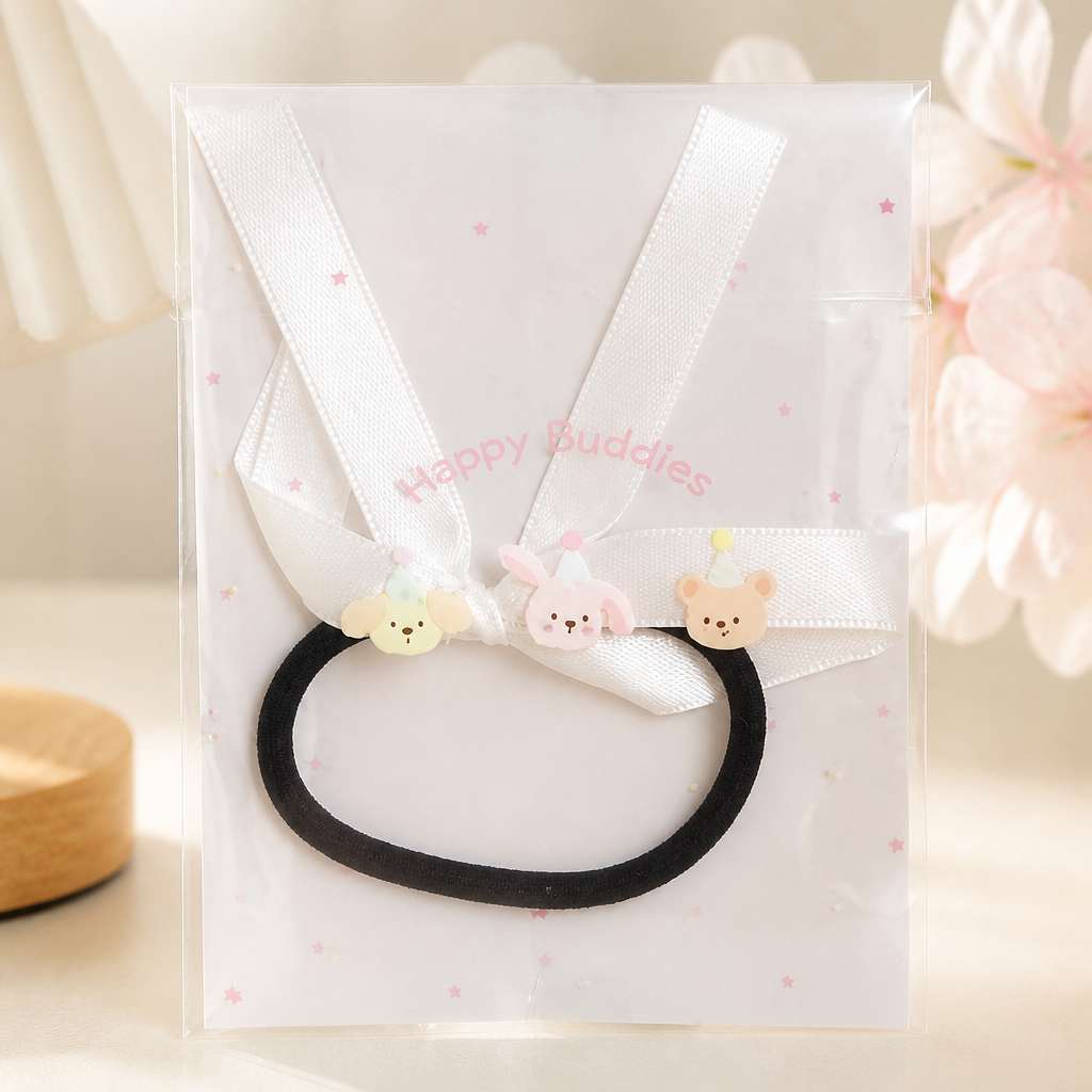 Trẻ em Bow tóc Ties mềm đàn hồi tóc dây cho cô gái dễ thương Ribbon tóc phụ kiện