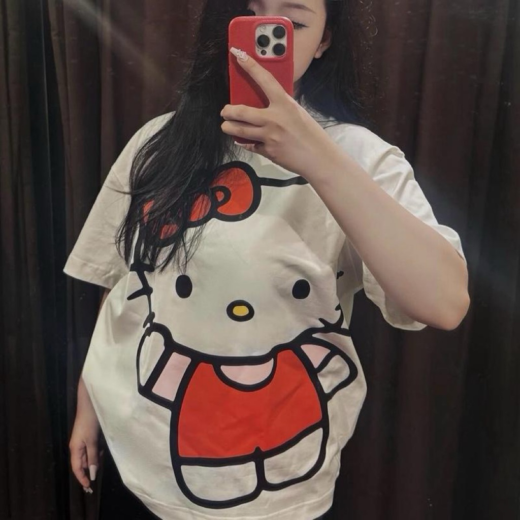 [Sẵn HCM] Áo Hellokitty 100% Cotton 280gsm