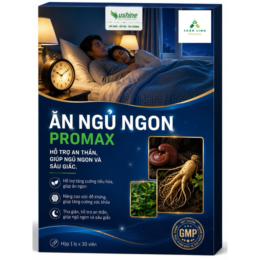 ăn ngủ ngon promax ( hộp 30 viên)