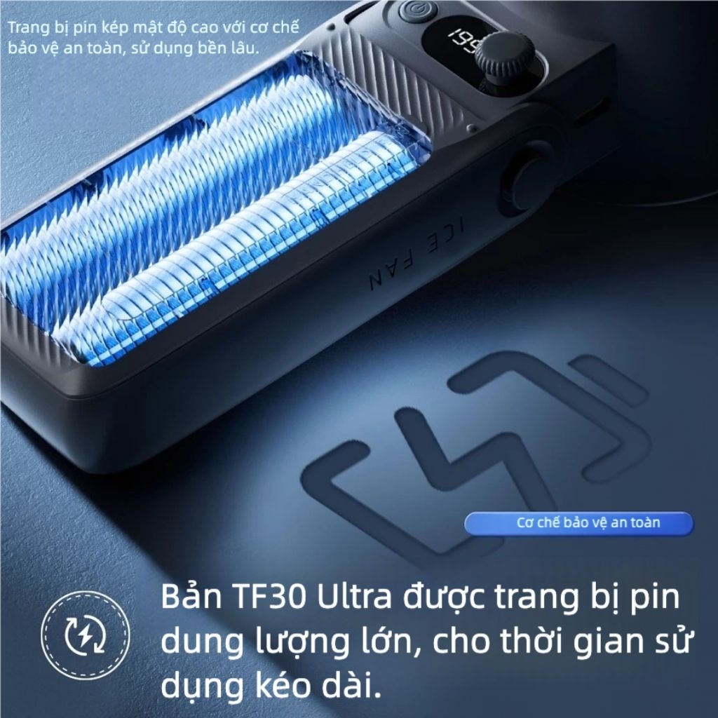 Quạt cầm tay có sò lạnh 199 tốc độ Jamay A228