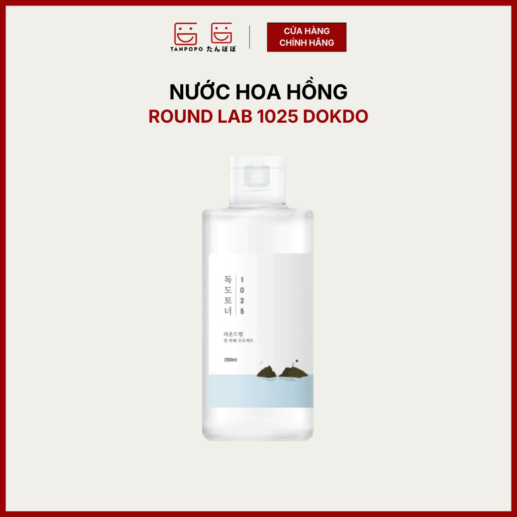 Nước Hoa Hồng Round Lab 1025 Dokdo Toner