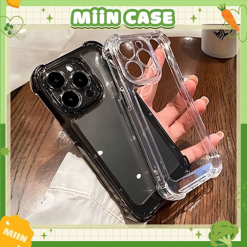 Ốp Lưng iPhone TPU Silicon Mềm 4 Góc Chống Sốc, Cao Cấp, Bảo Vệ Camera - iP 6/7/8/Plus/X/XS/11/12/13/14/15/16/17/Pro/Max