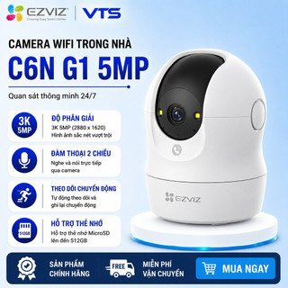 Camera Wifi EZVIZ C6N G1 5MP/H6C G1 5MP/C6N PRO 3MP/H6C PRO 3MP - Xoay 360 Độ, Đàm Thoại 2 Chiều