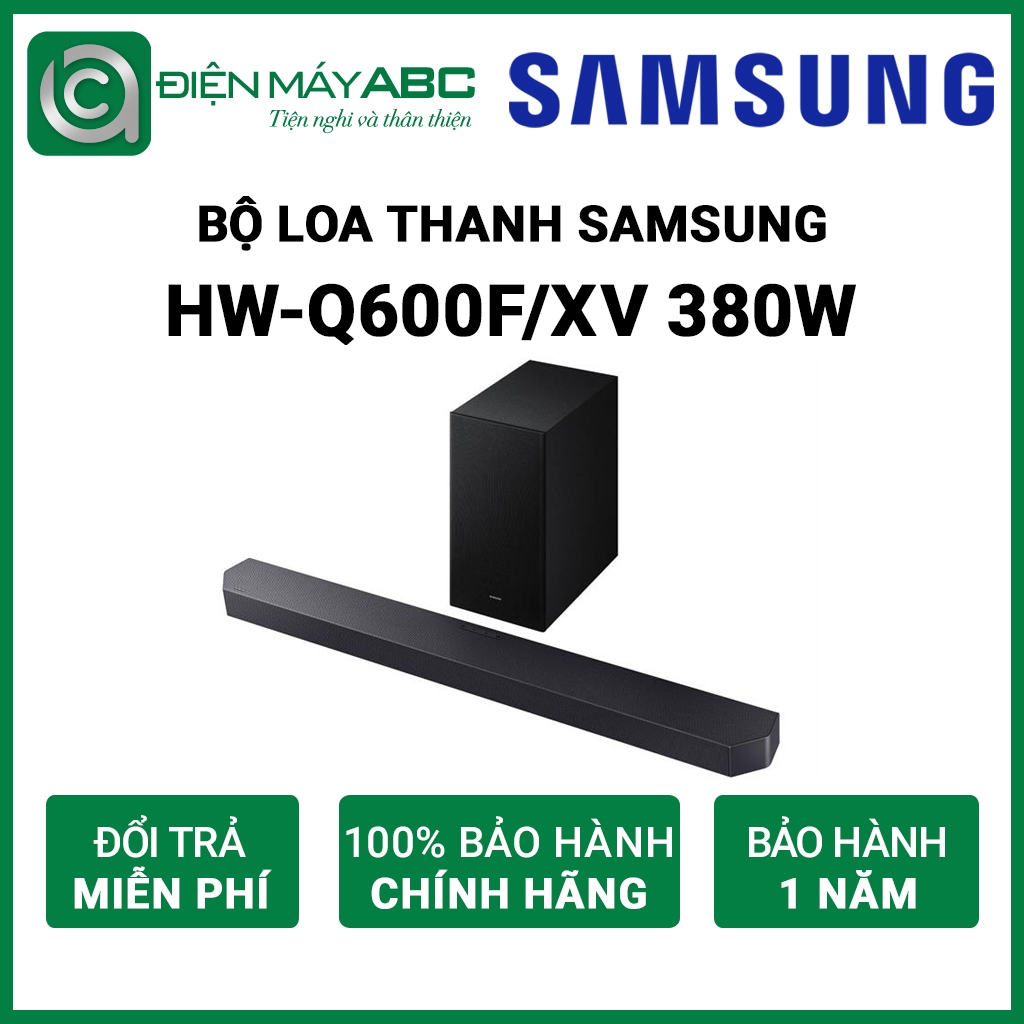 Loa thanh Samsung HW-Q600F/XV 380W - Hàng Chính Hãng
