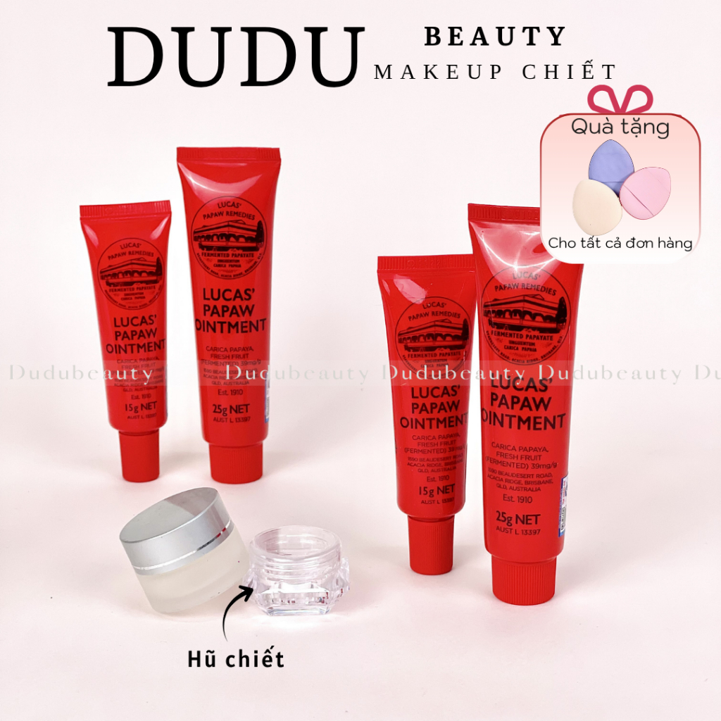 (Hàng công ty) Son dưỡng Đu Đủ Đa Năng Lucas Papaw Ointment 25gr Kem dưỡng đa năng
