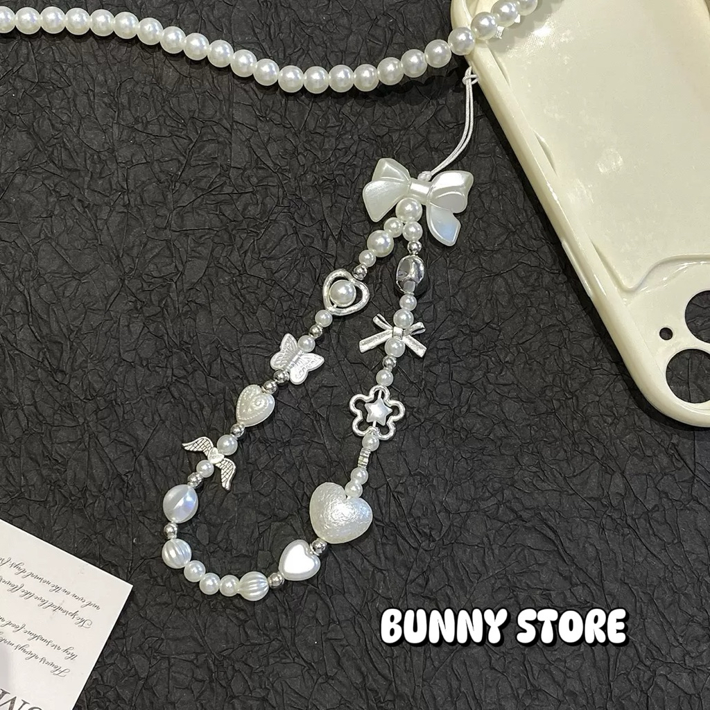 DÂY ĐEO ĐIỆN THOẠI HẠT NGỌC - BUNNY STORE