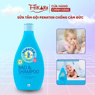 Sữa tắm gội chống cảm cúm Penaten Đức giúp hỗ trợ giảm ho, cảm cúm, an toàn cho da bé 400ml