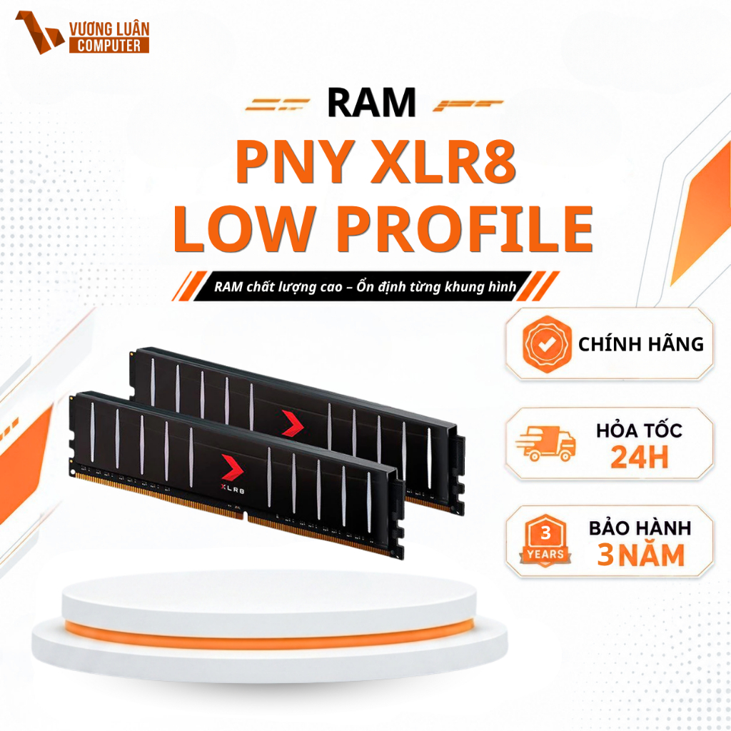 RAM PNY XLR8 Gaming 32GB (2x16GB) DDR4 3200MHz Chính hãng FULL.VAT Bảo hành 36 tháng