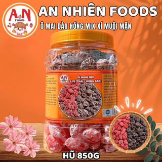Ô mai đào hồng mix xí muội mặn [Có hóa đơn VAT]
