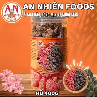 Ô mai đào hồng mix xí muội mặn [Có hóa đơn VAT]