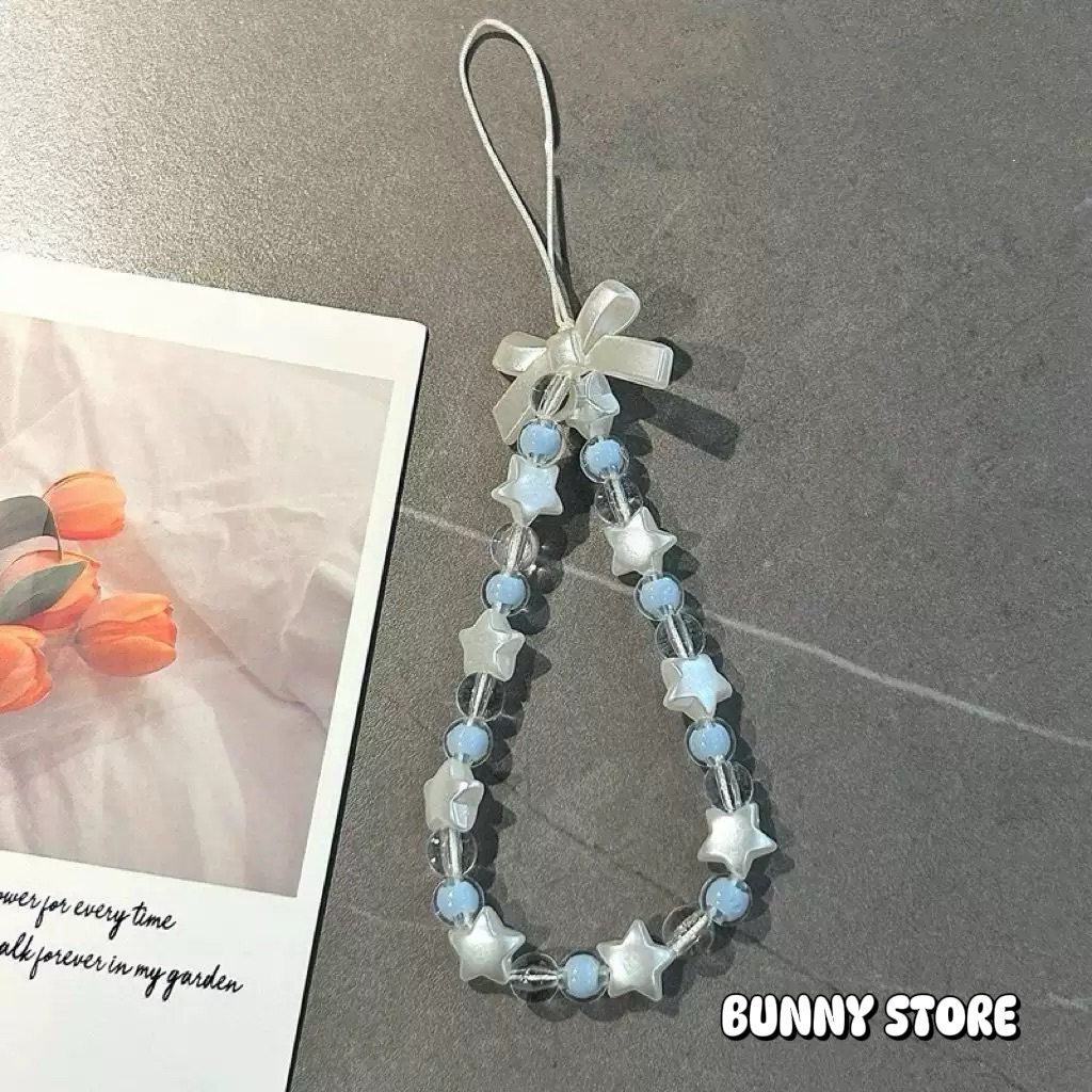 DÂY ĐEO ĐIỆN THOẠI NƠ SAO - BUNNY STORE