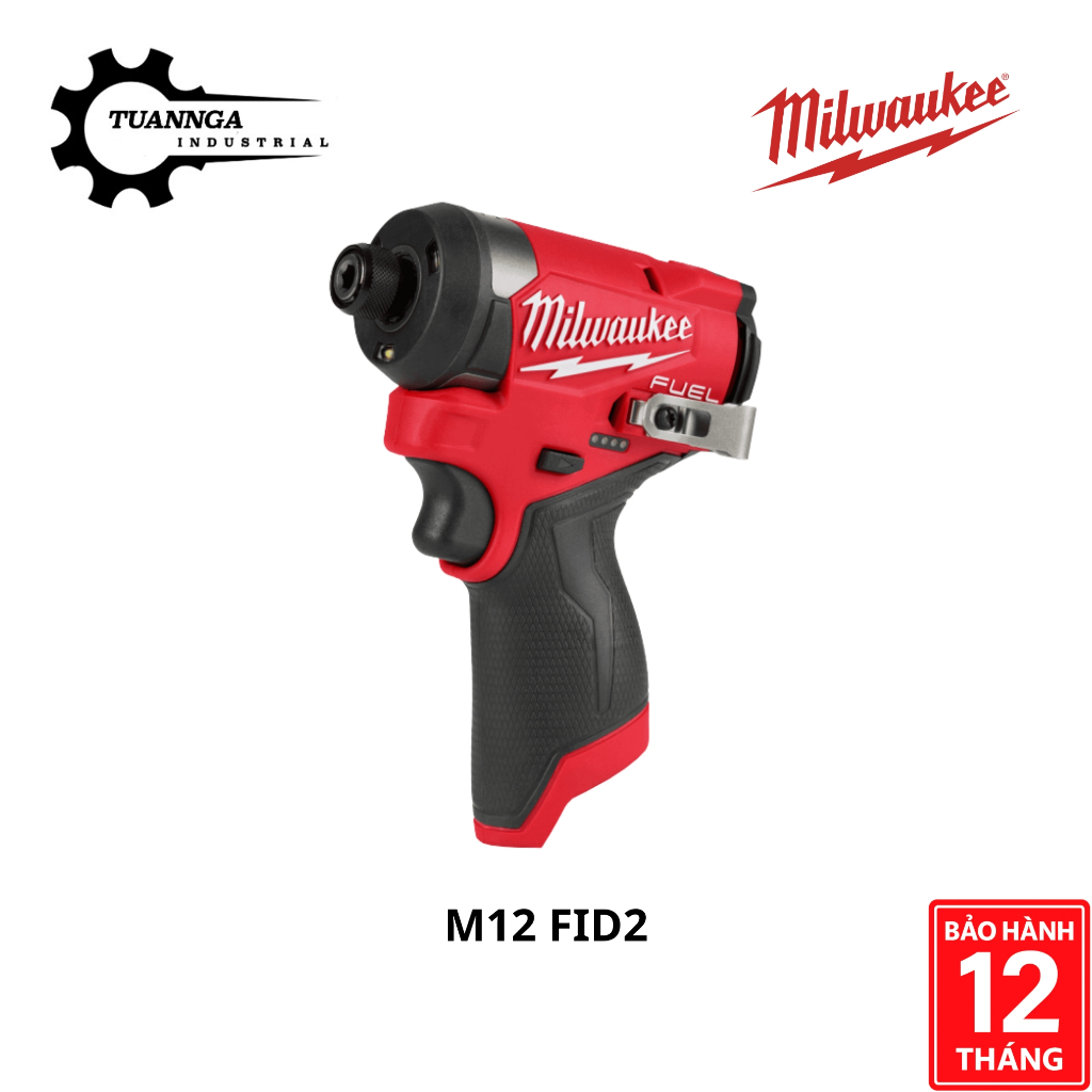 Máy Vặn Vít Dùng Pin 12V Milwaukee M12 FID2, Chính Hãng - Bảo Hành 12 Tháng