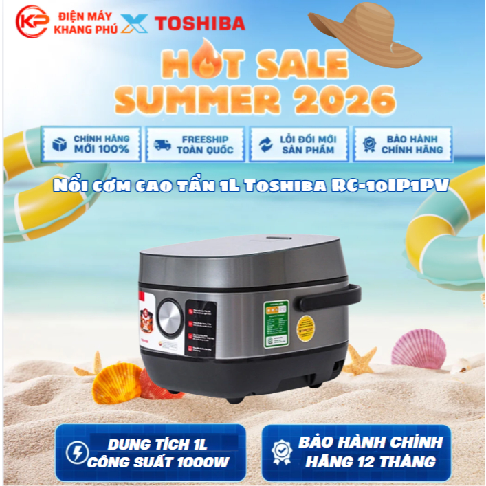 Nồi cơm cao tần 1L Toshiba RC-10IP1PV