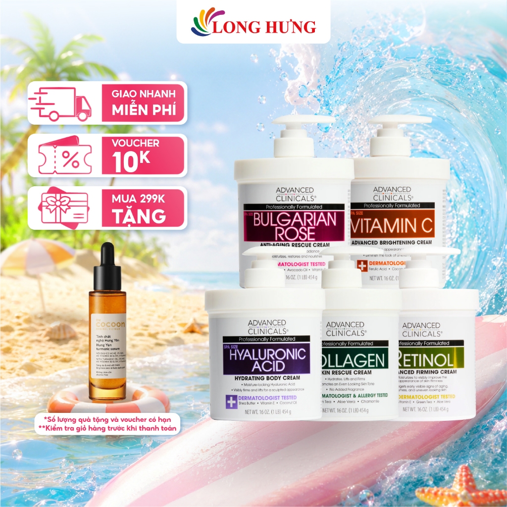 Dưỡng thể Advanced Clinicals (454g)