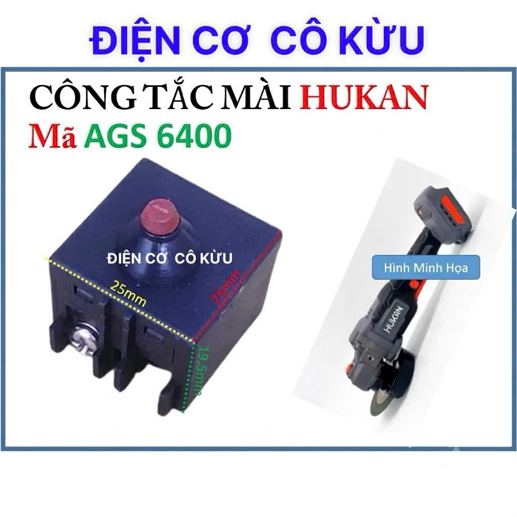 HUKAN - CÔNG TẮC MÀI PIN 6400.sk