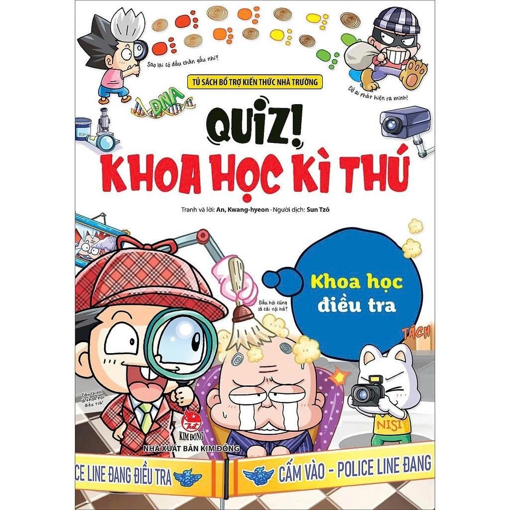 Sách - Quiz - Khoa Học Kì Thú - Khoa Học Điều Tra