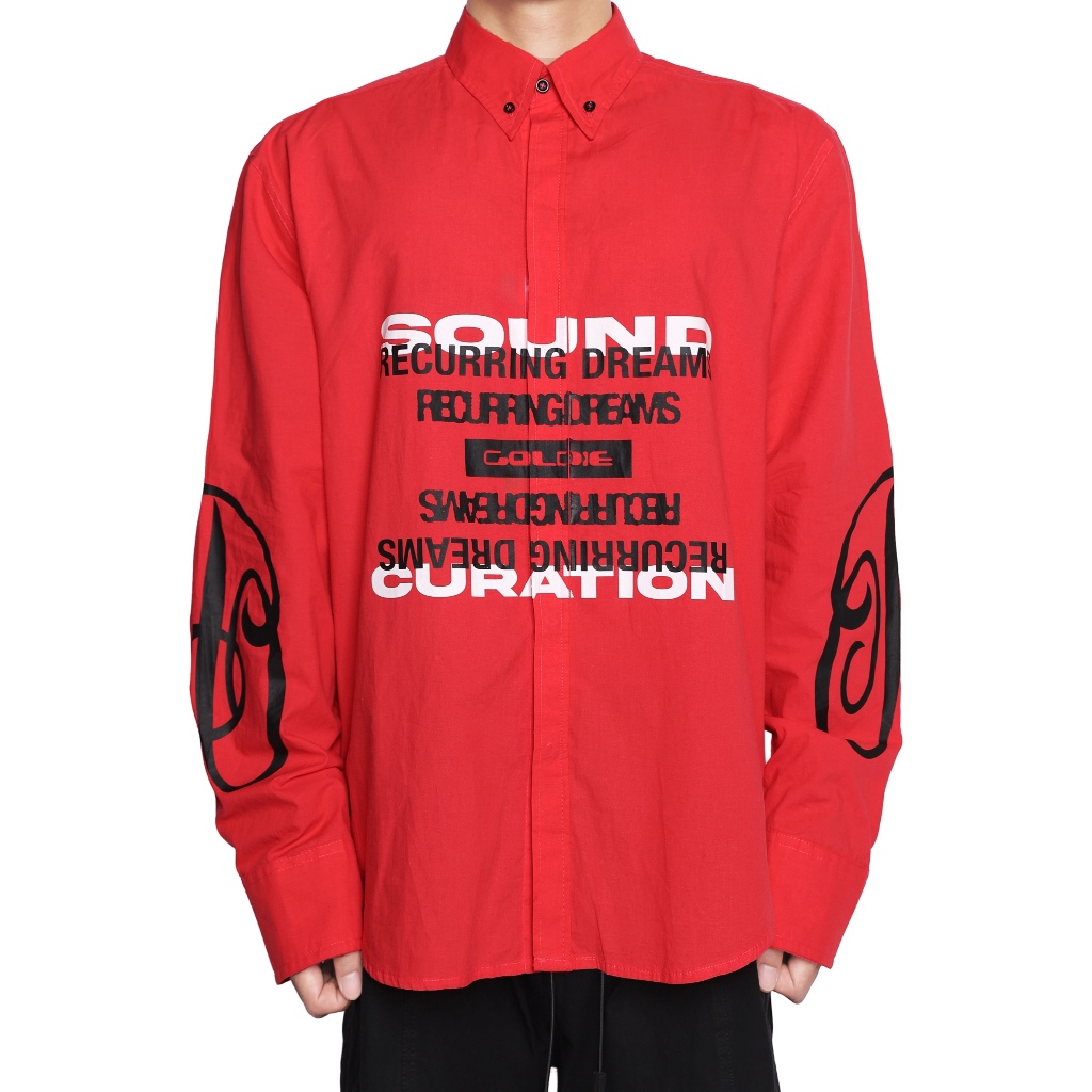 Áo Sơ Mi Goldie "RD RED SHIRT" Dài Tay