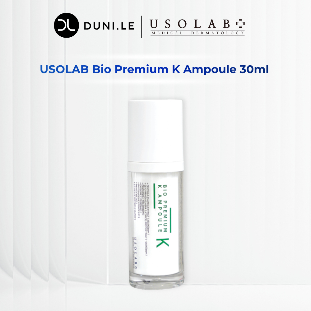 Serum vitamin K cấp ẩm phục hồi USOLAB Bio Premium K Ampoule 30ml phục hồi da đa năng | Duni Le Cosm