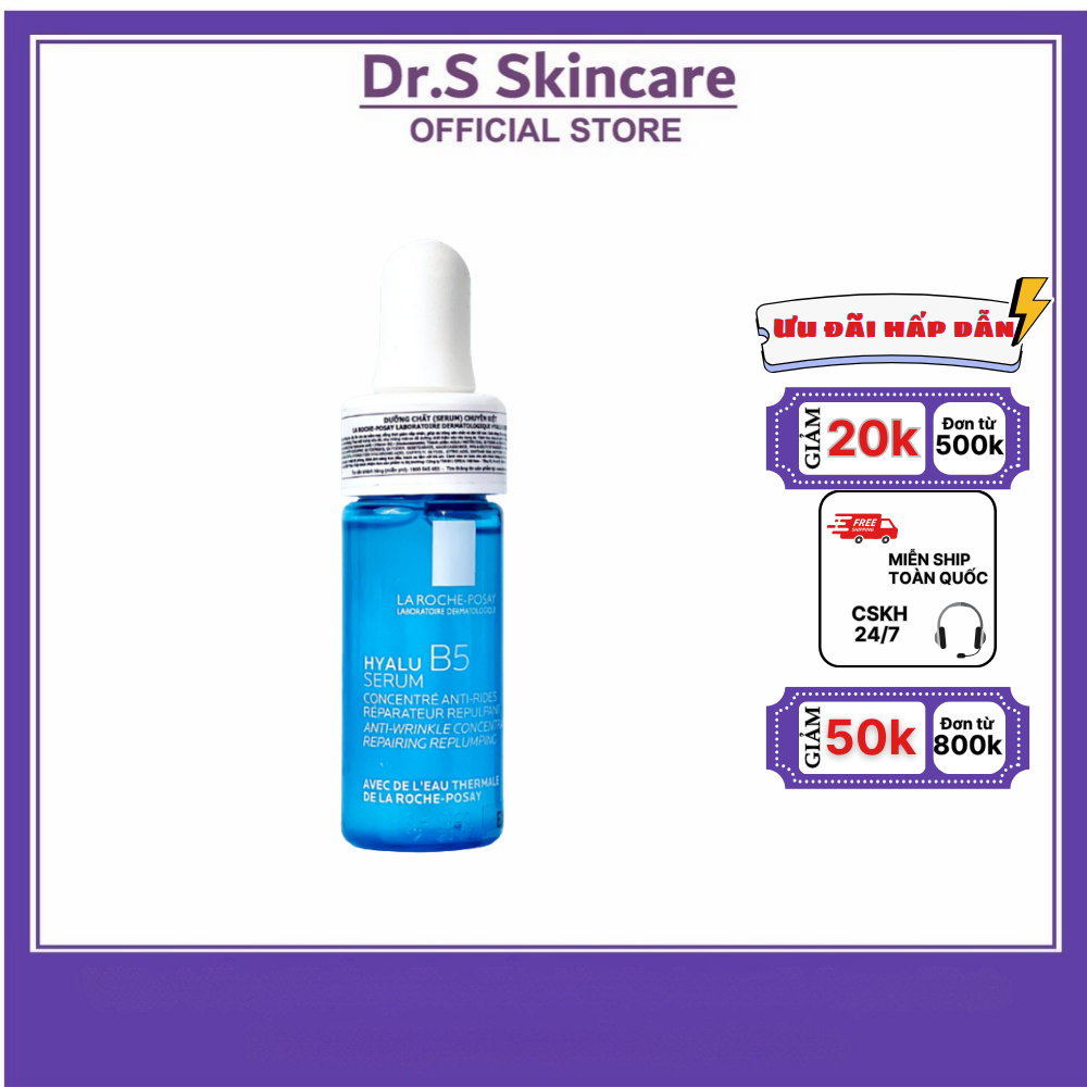 Tinh Chất Phục Hồi Da La Roche Posay Hyalu B5 Serum 10ml