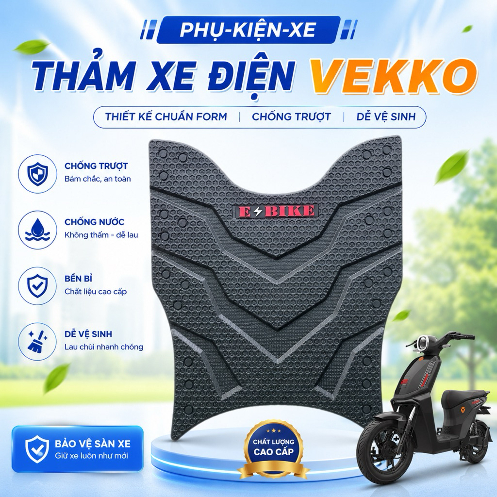 Thảm xe điện Yeade Vekoo-Phụ Kiện Xe