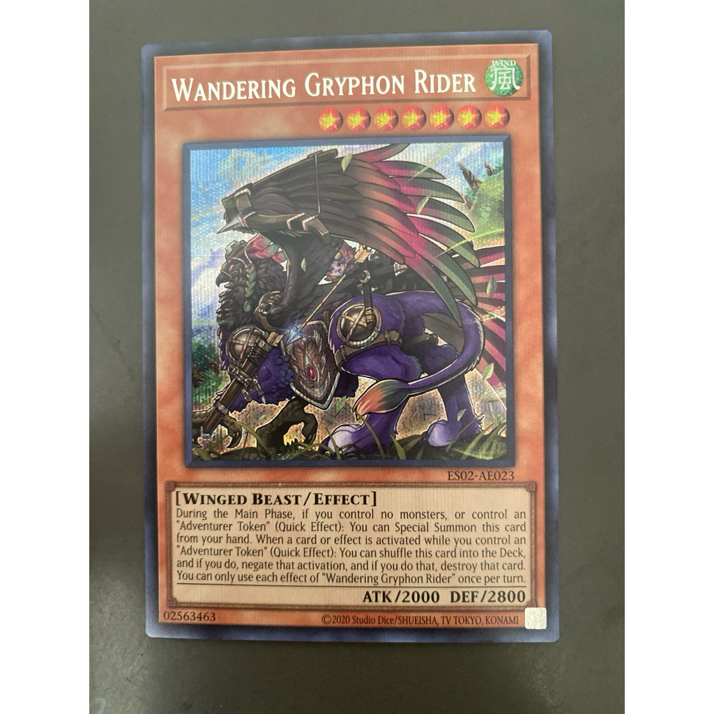 Wandering Gryphon Rider - AE - ES02-AE023