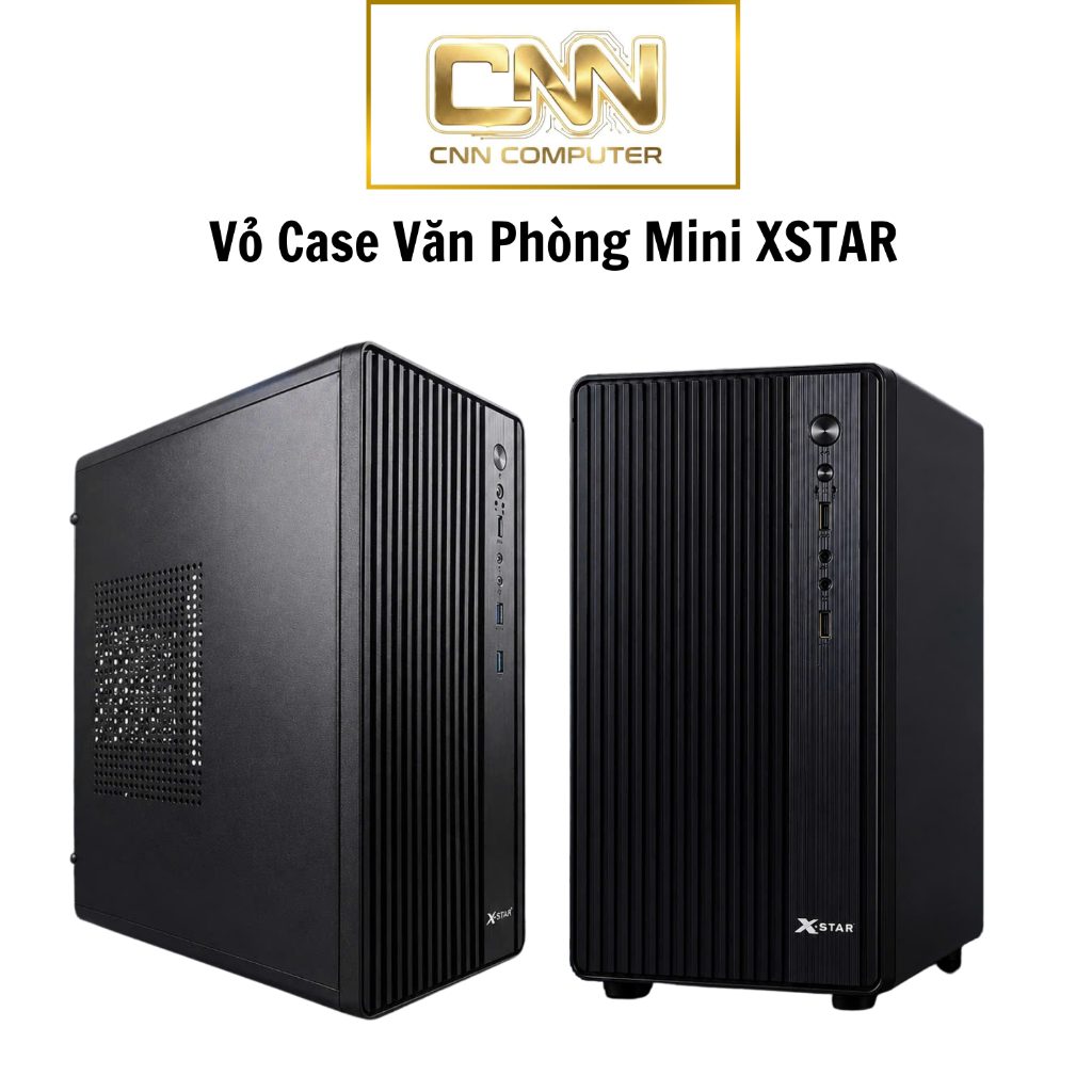 Vỏ Case PC XSTAR MINI U2: Thiết kế nhỏ gọn – Phù hợp văn phòng & PC phổ thông