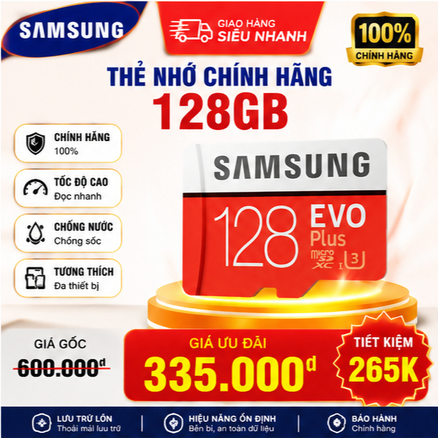 Samsung 1tb thẻ nhớ tốc độ cao ổn định dash cam camera tf thẻ 1TB 512GB 256GB 128GB xách tay
