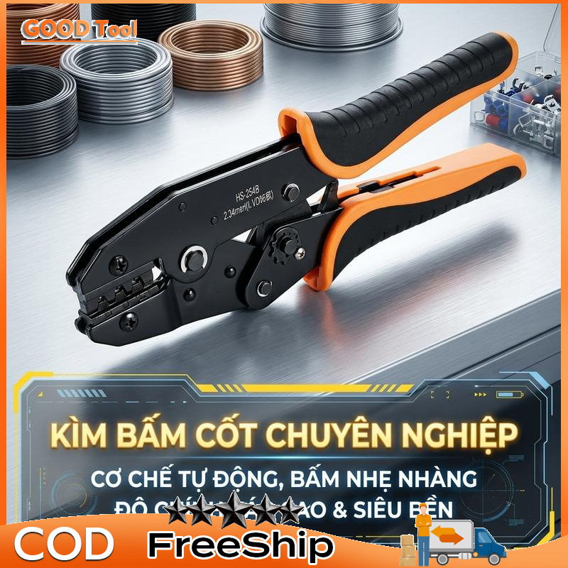 Kìm bấm cos MC4 IWISS LY-2546B | Kìm tuốt dây điện IWISS IWS0822