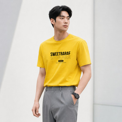 Áo phông nam nhiều mẫu NA03 in chữ chất liệu thun cotton mã Loza G0309