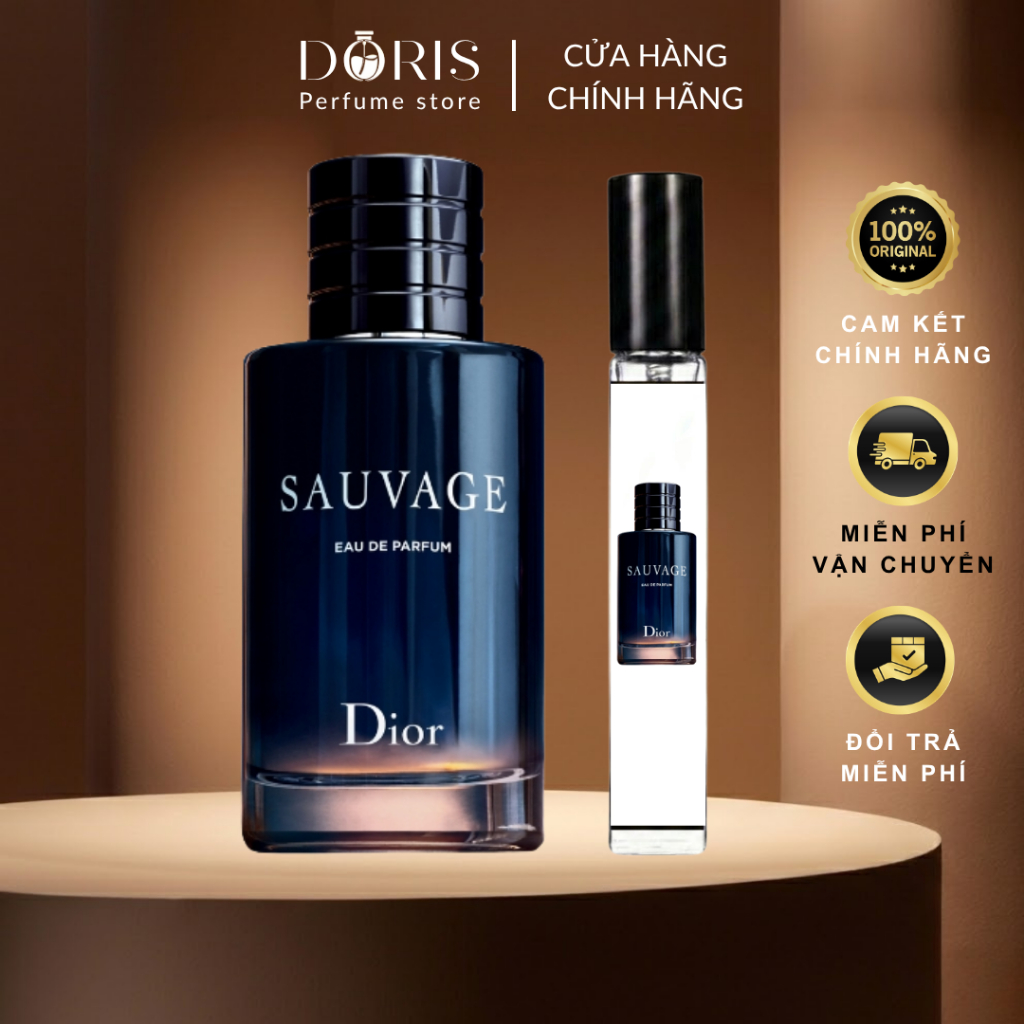 [Chính hãng] Nước Hoa Nam Chiết 10ml Dior Sauvage EDP – Quyến Rũ, Sang Trọng & Đẳng Cấp