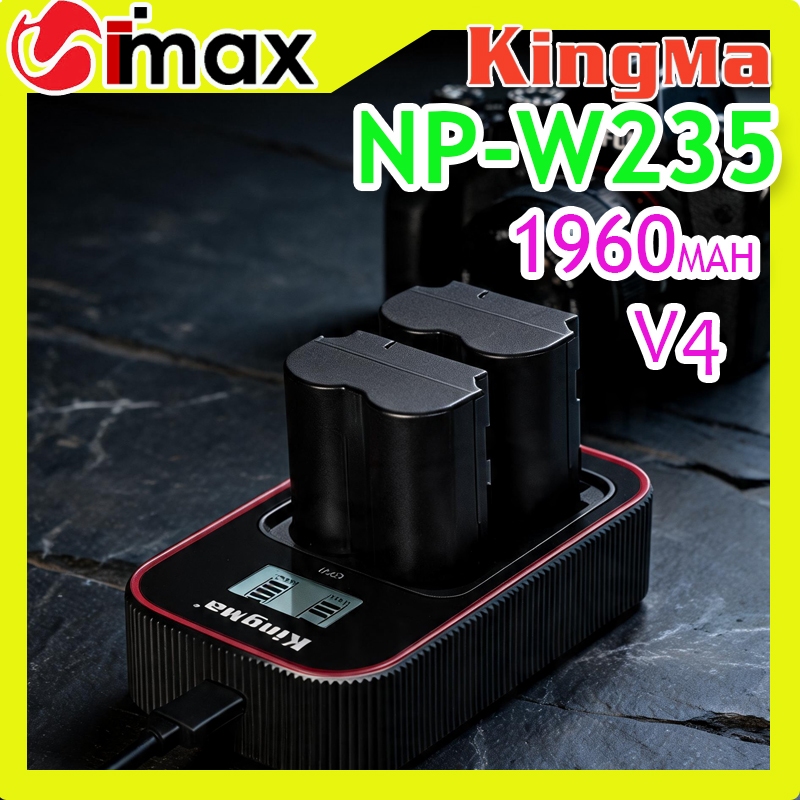 Pin sạc Kingma for Fujifilm W235 1960mAh V3