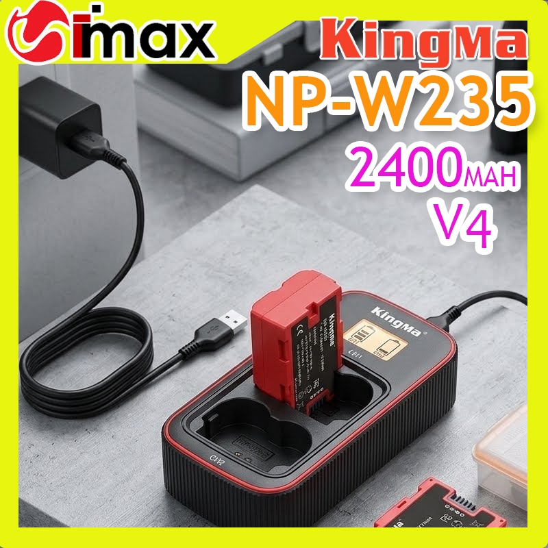 Pin Sạc Kingma Fujifilm W235 2400mAh V4