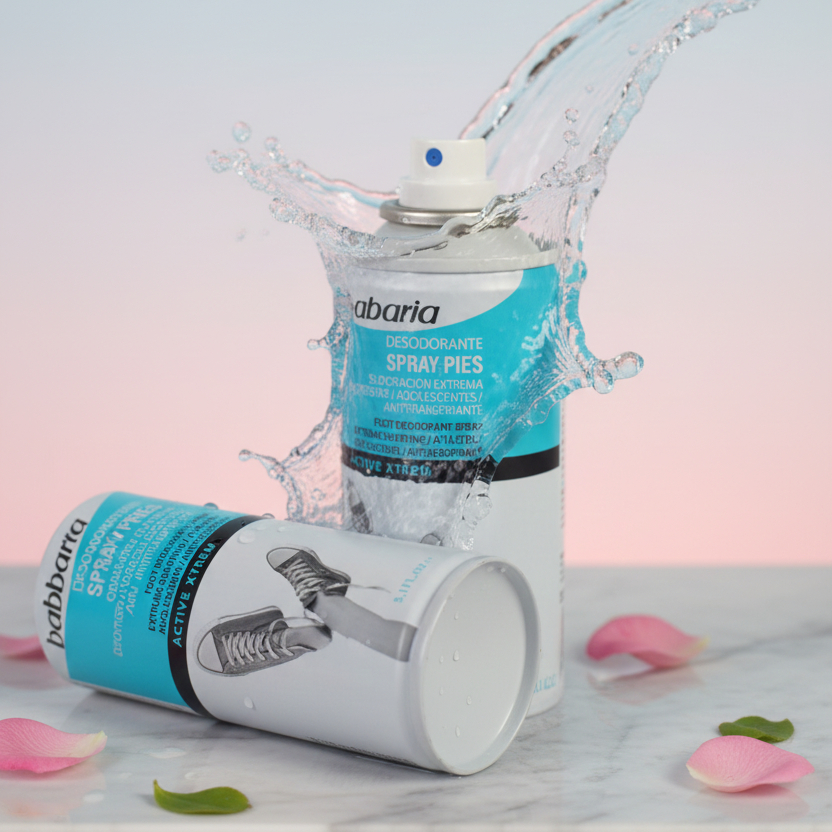 Xịt khử mùi hôi chân Babaria Deo Spray Pies 150ml chính hãng