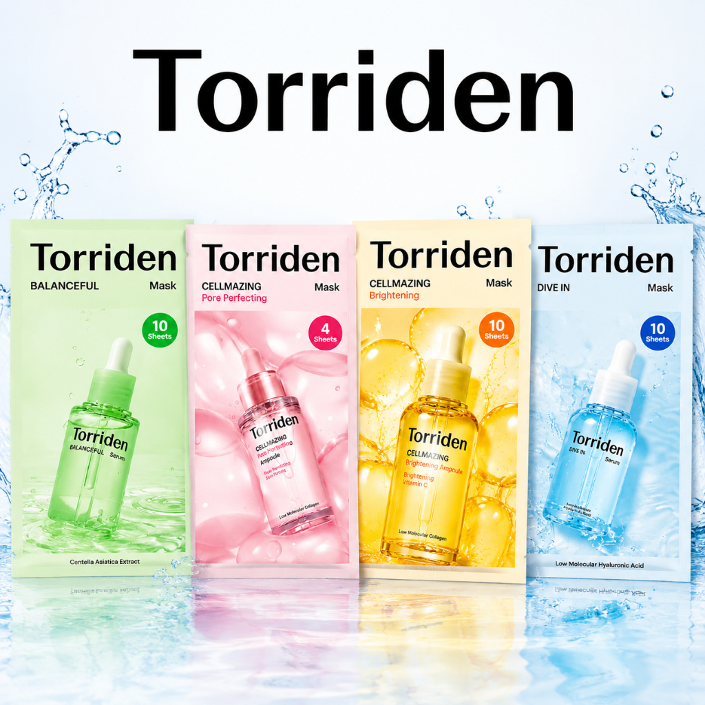 Torriden Balanceful 10p Cellmazing săn chắc 4p Cellmazing sáng da 10p DIVE-IN HA 10p cấp ẩm