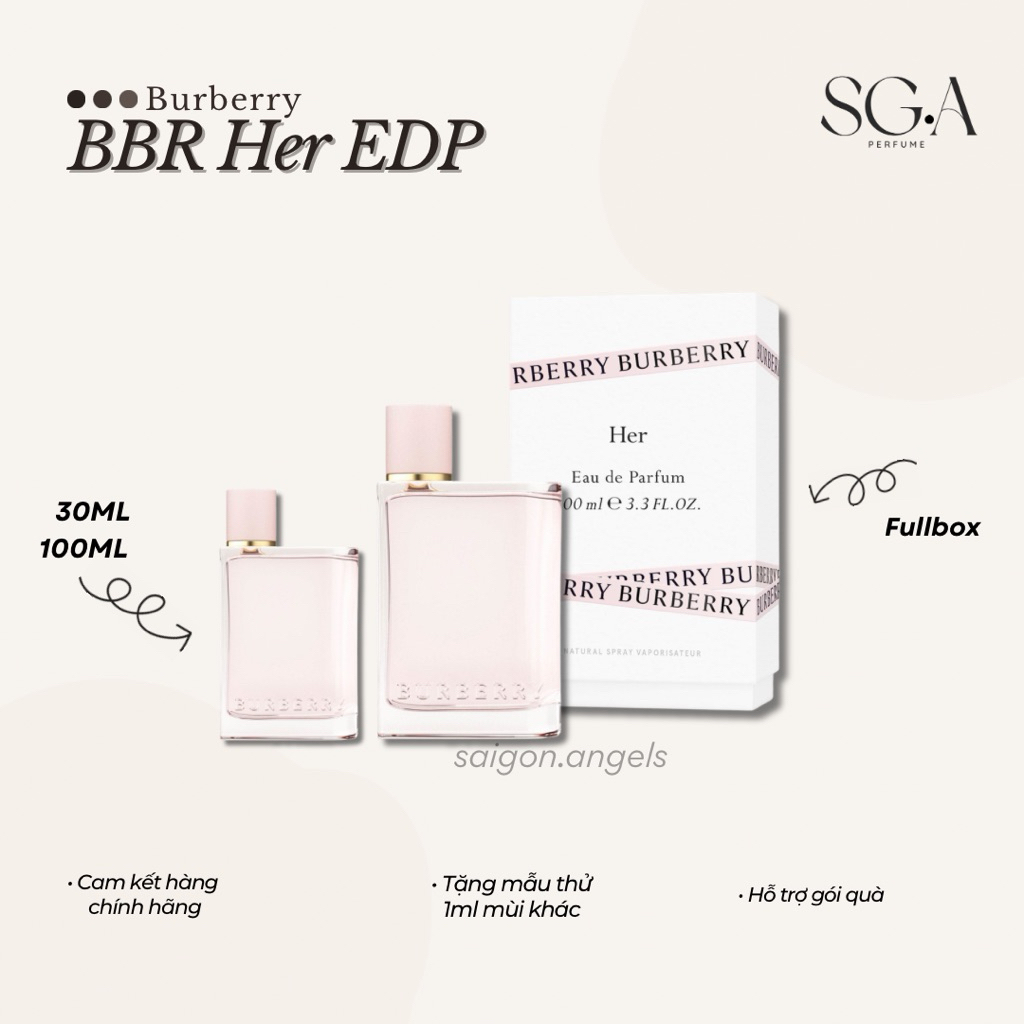 Nước hoa BBR Her EDP • Fullbox 30ml - 100ml
