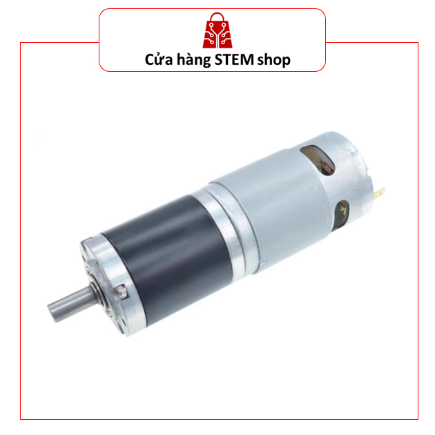 Động Cơ Giảm Tốc Hành Tinh 42GP-775 DC 12V 120RPM - Motor Giảm Tốc Lực Kéo Khủng Cho Robot, Xe Điện 