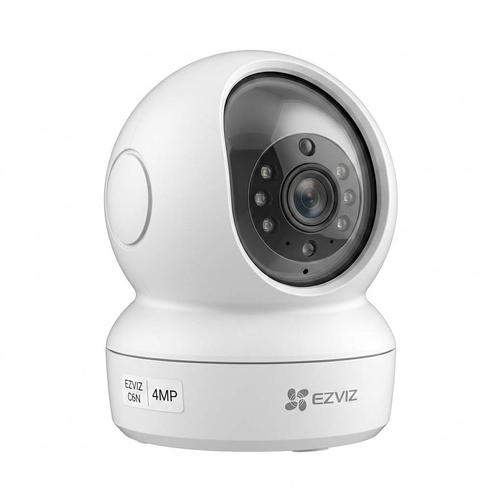 Camera EZVIZ C6N 4MP Trong Nhà – Camera WiFi Quay Quét Thông Minh